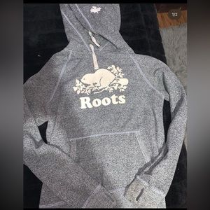 Roots hoodie salt and pepper
